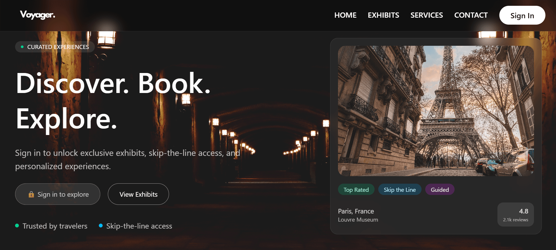 Voyager - Travel Discovery Platform